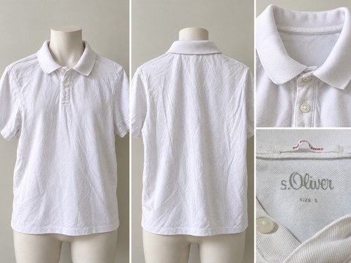 Oliver poloshirt weiß - s.oliver, s