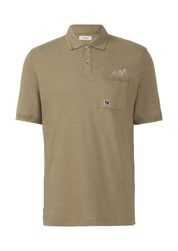 Oliver polo shirt green - s., polo-shirt
