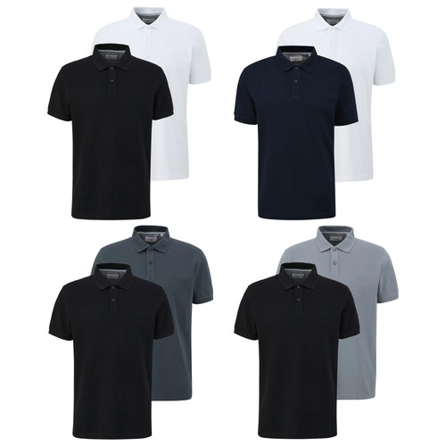 Oliver herren poloshirt - poloshirt,, 2er