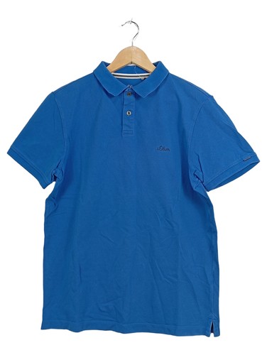 Oliver herren poloshirt blau - s.oliver,