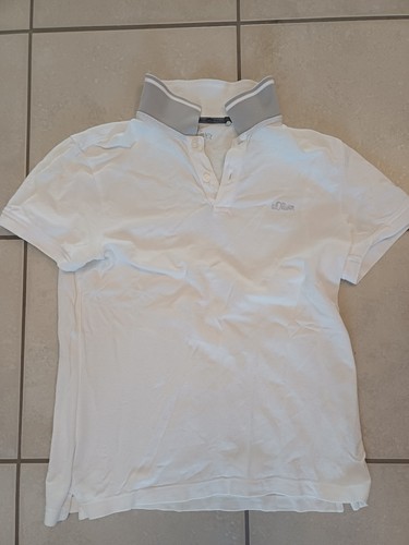 Oliver polo shirt weiß - s.oliver,